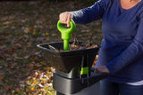 15-Amp Garden Corded Electric Chipper, Collection Bin