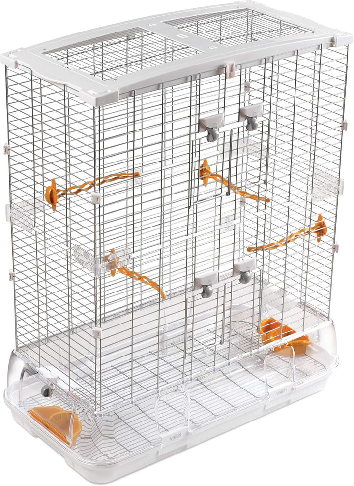 Birdcage model M02, medium size, olive color