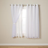 Jinmere Layered Blackout Curtains for Bedroom