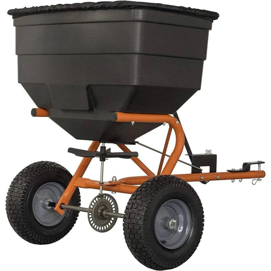 185 lb. Tow Behind Broadcast Spreader